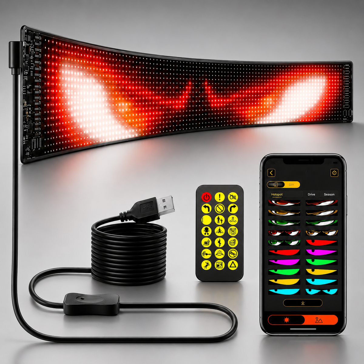 Programmable Pixel LED Screen