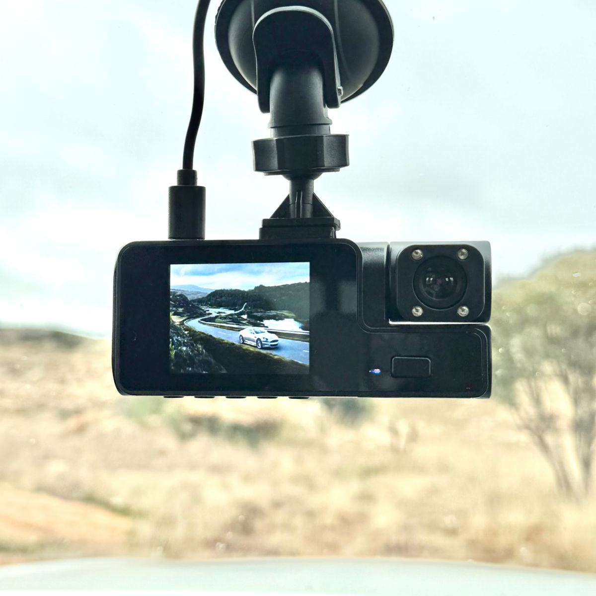 Dual Front & Inside Dash Cam