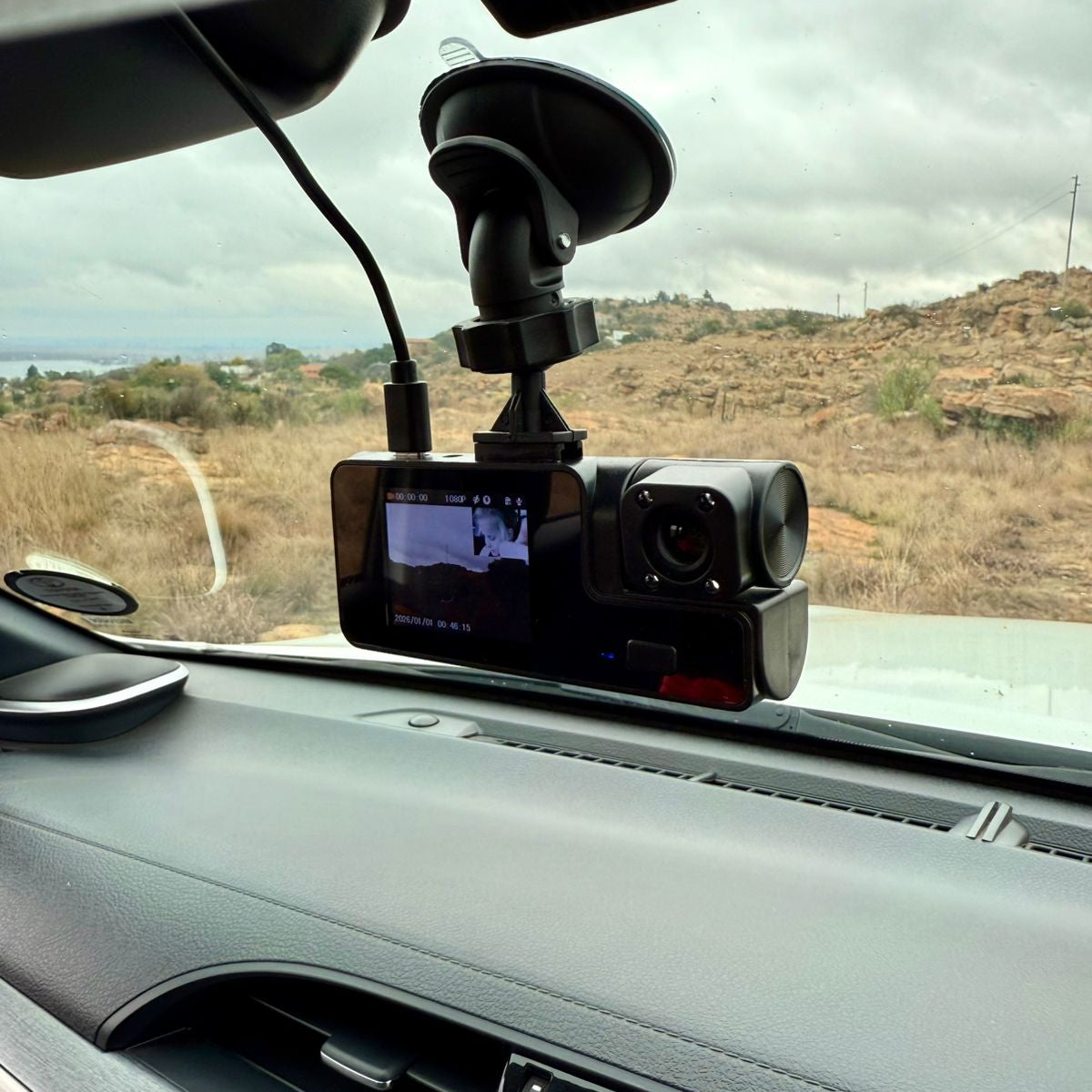 Dual Front & Inside Dash Cam