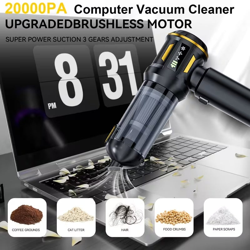 20000Pa 4-in-1 Smart Car Vac